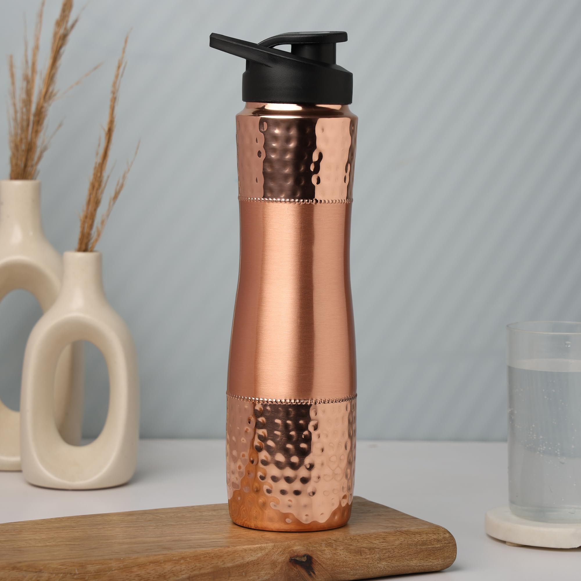 弁当箱・水筒 1 Copper bottle 1000ml & 2 cup 300mlset Amazon.com: HealthGoodsIn Copper Water Bottle COMBO with Sipper